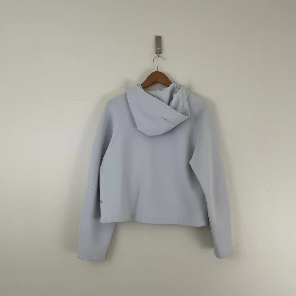 Lululemon AirWrap Pullover Hoodie in Alpine White Size 8